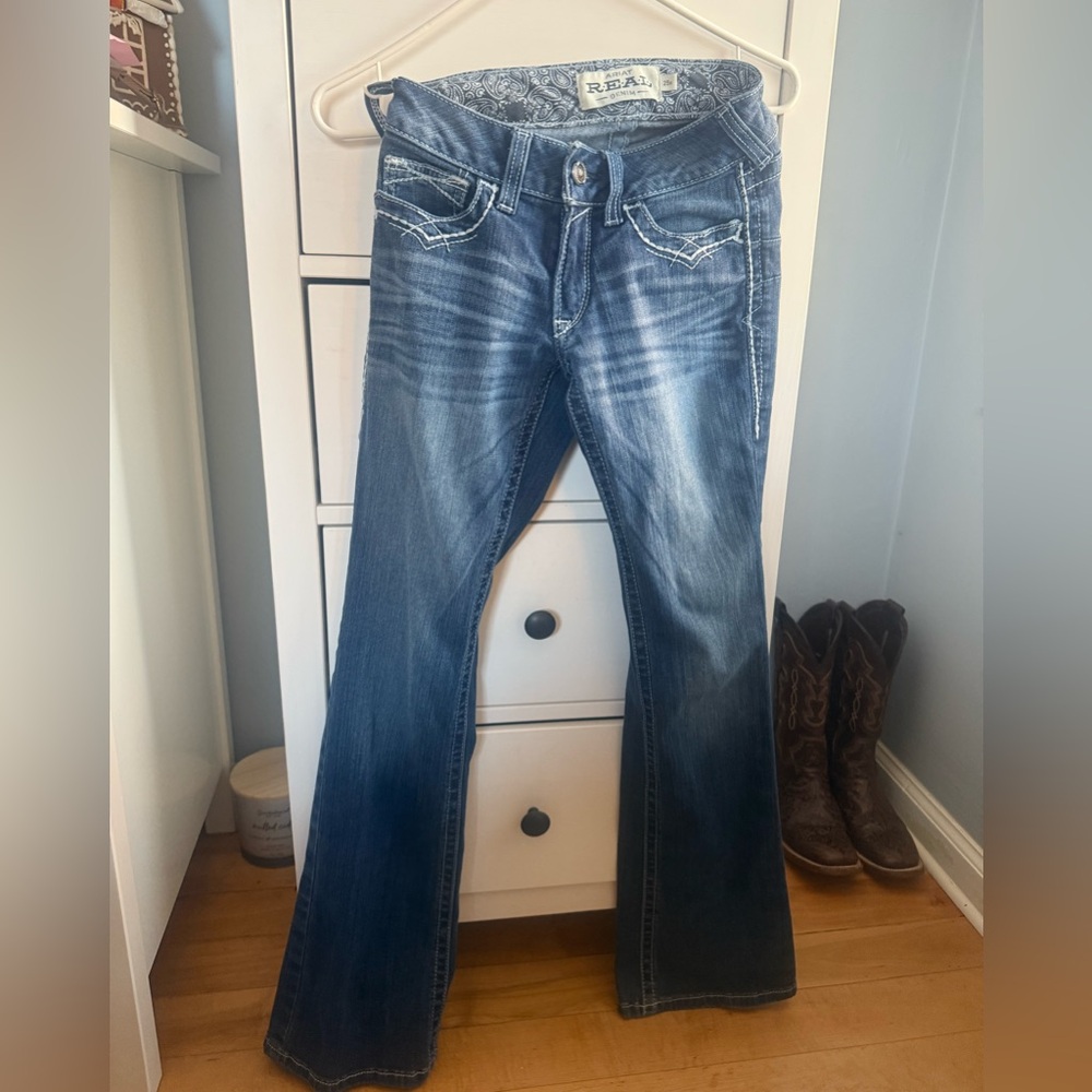 Ariat Women's Boot Cut Jeans in Blue